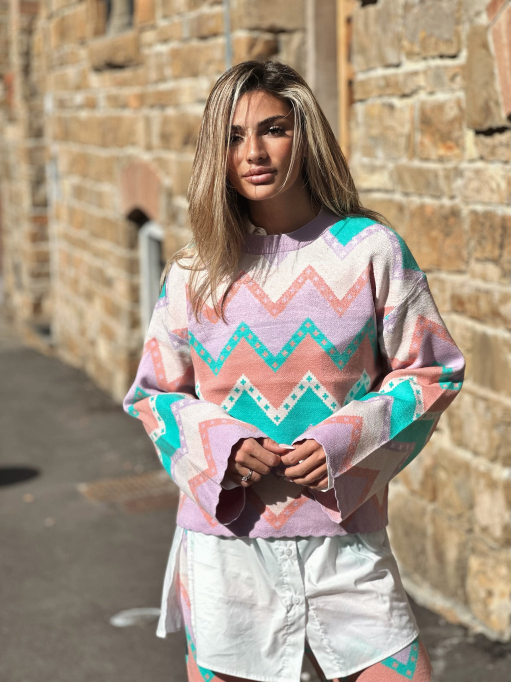 Zigzag sweater