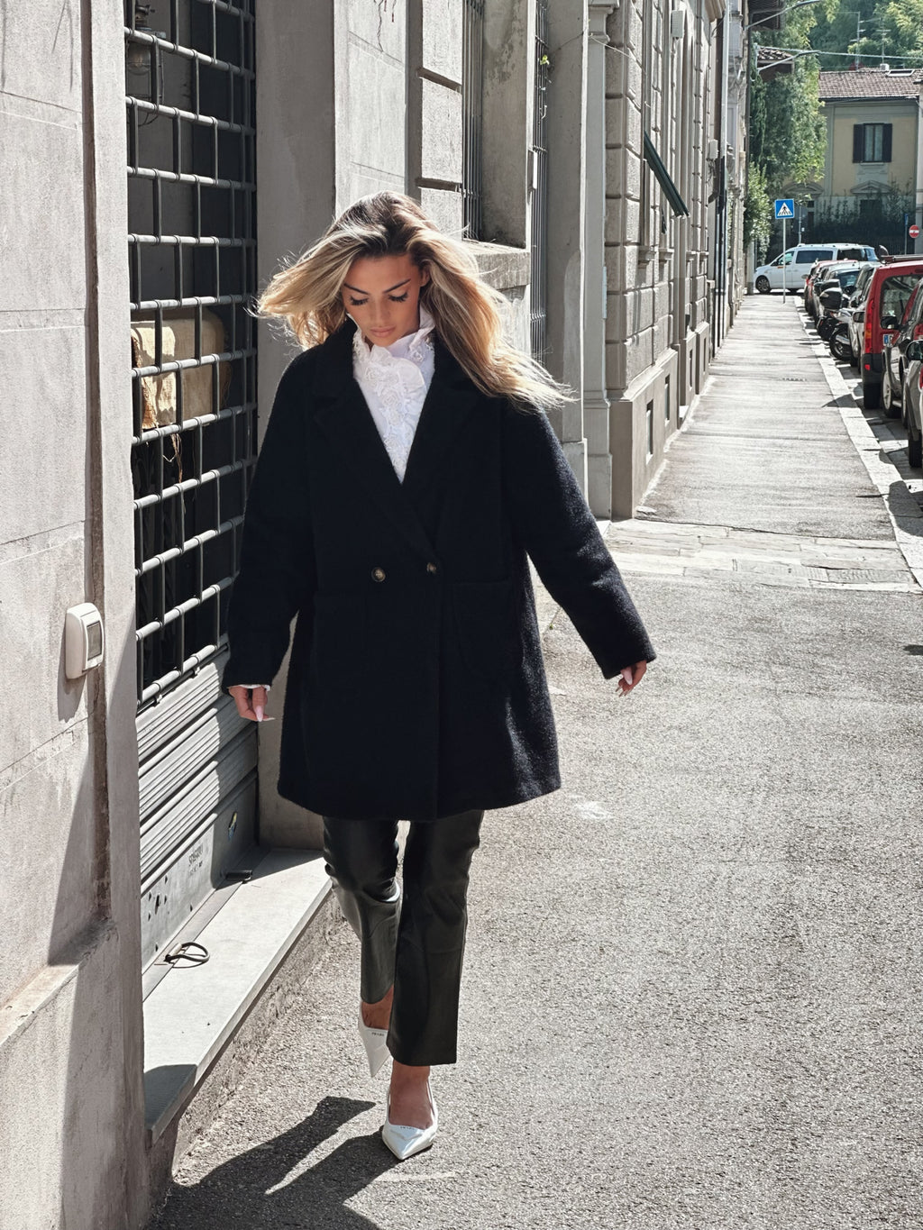 Mysig oversized kappa