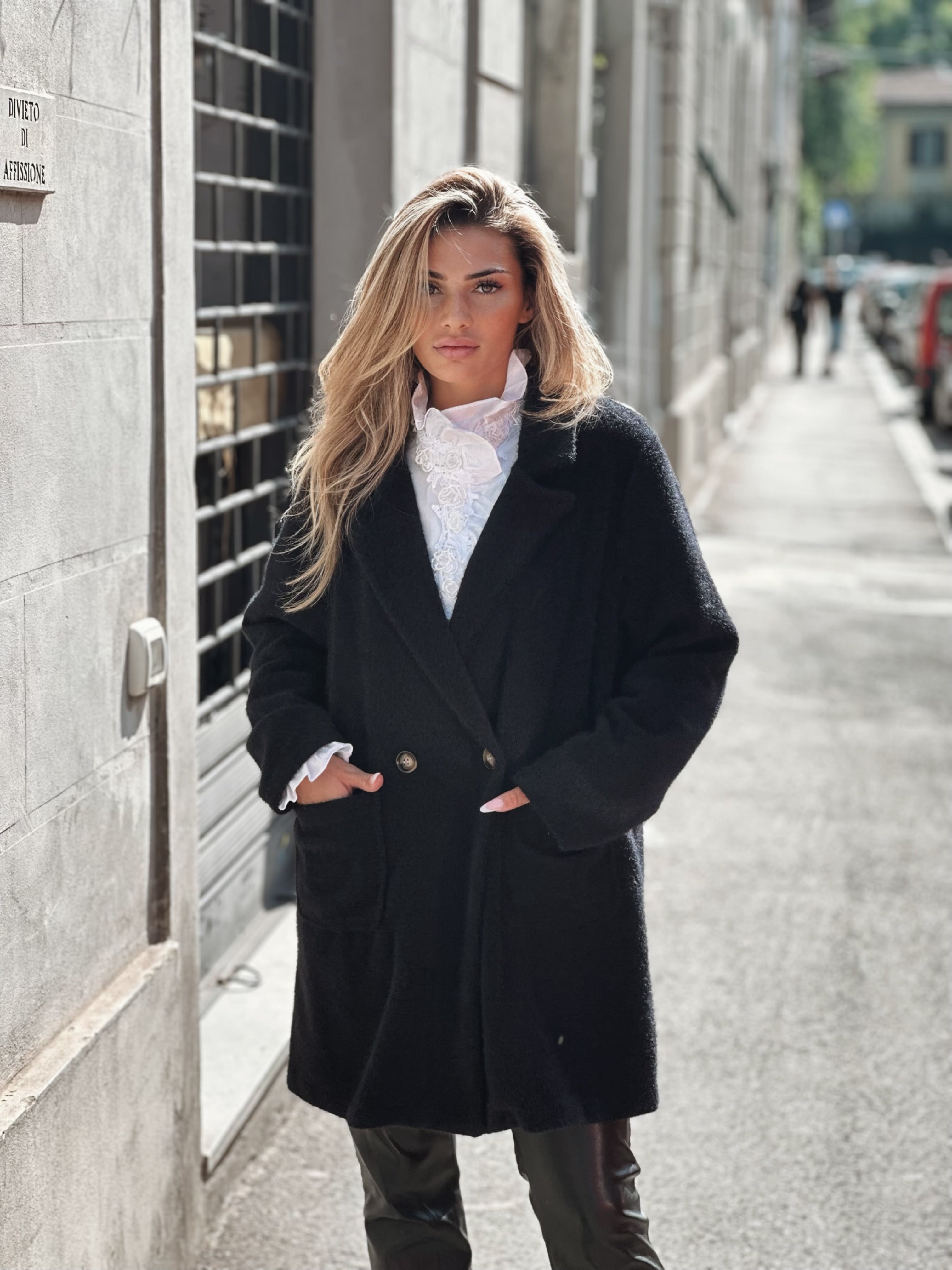 Mysig oversized kappa