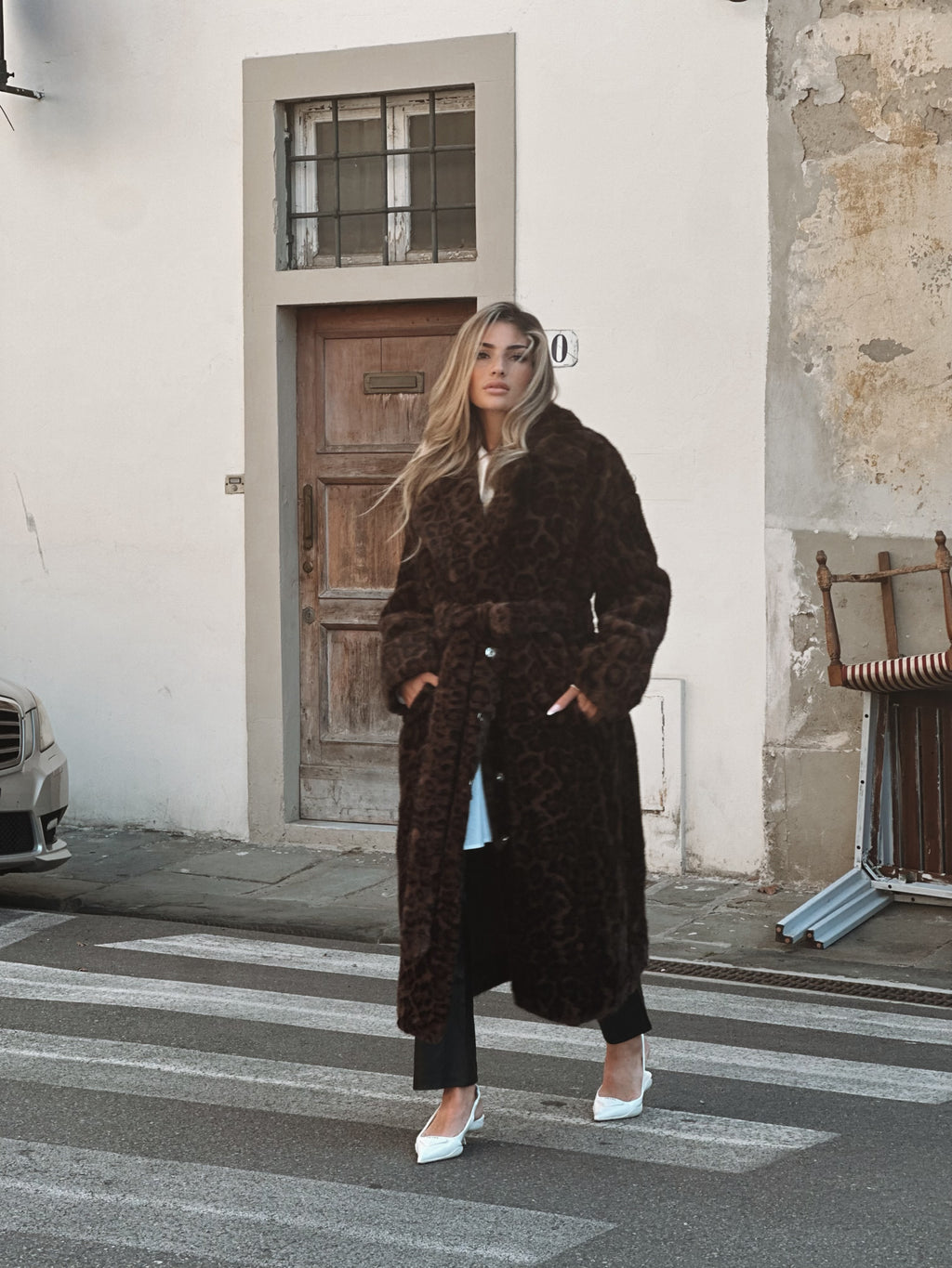 Leo Faux fur Coat