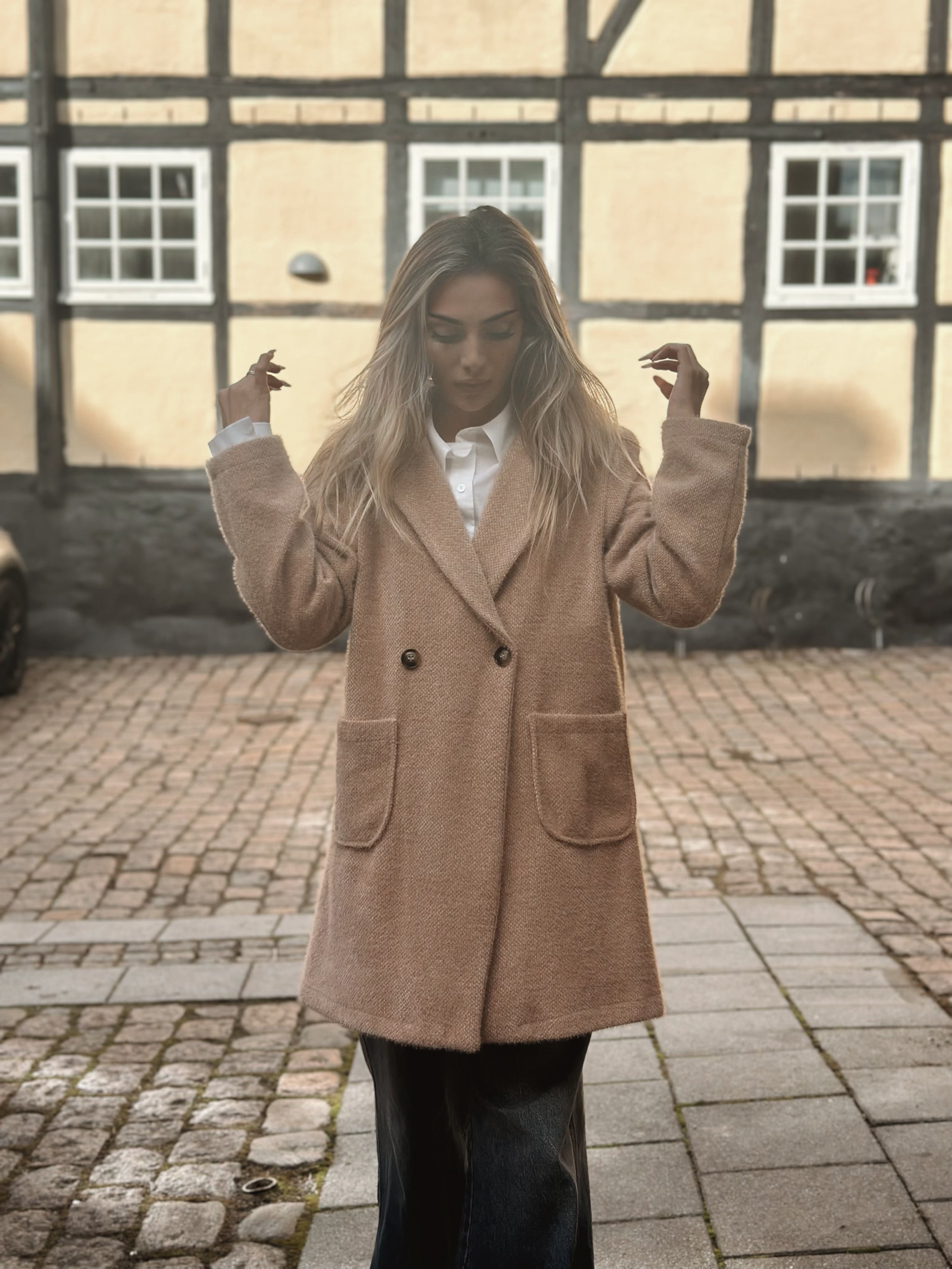 Mysig oversized kappa