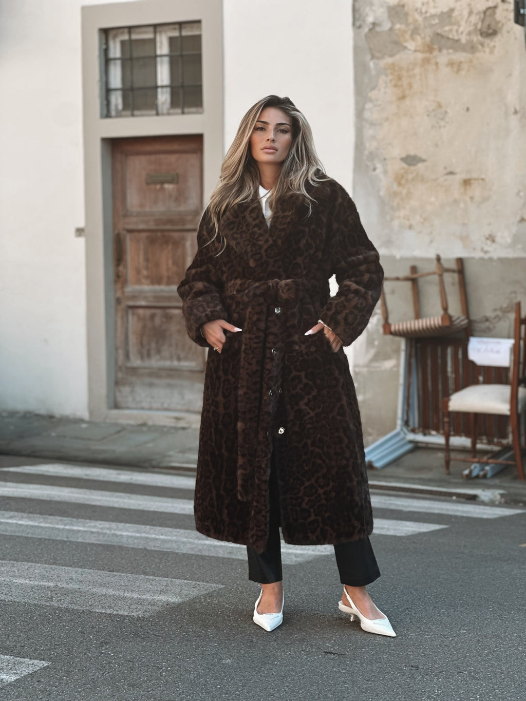 Leo Faux fur Coat