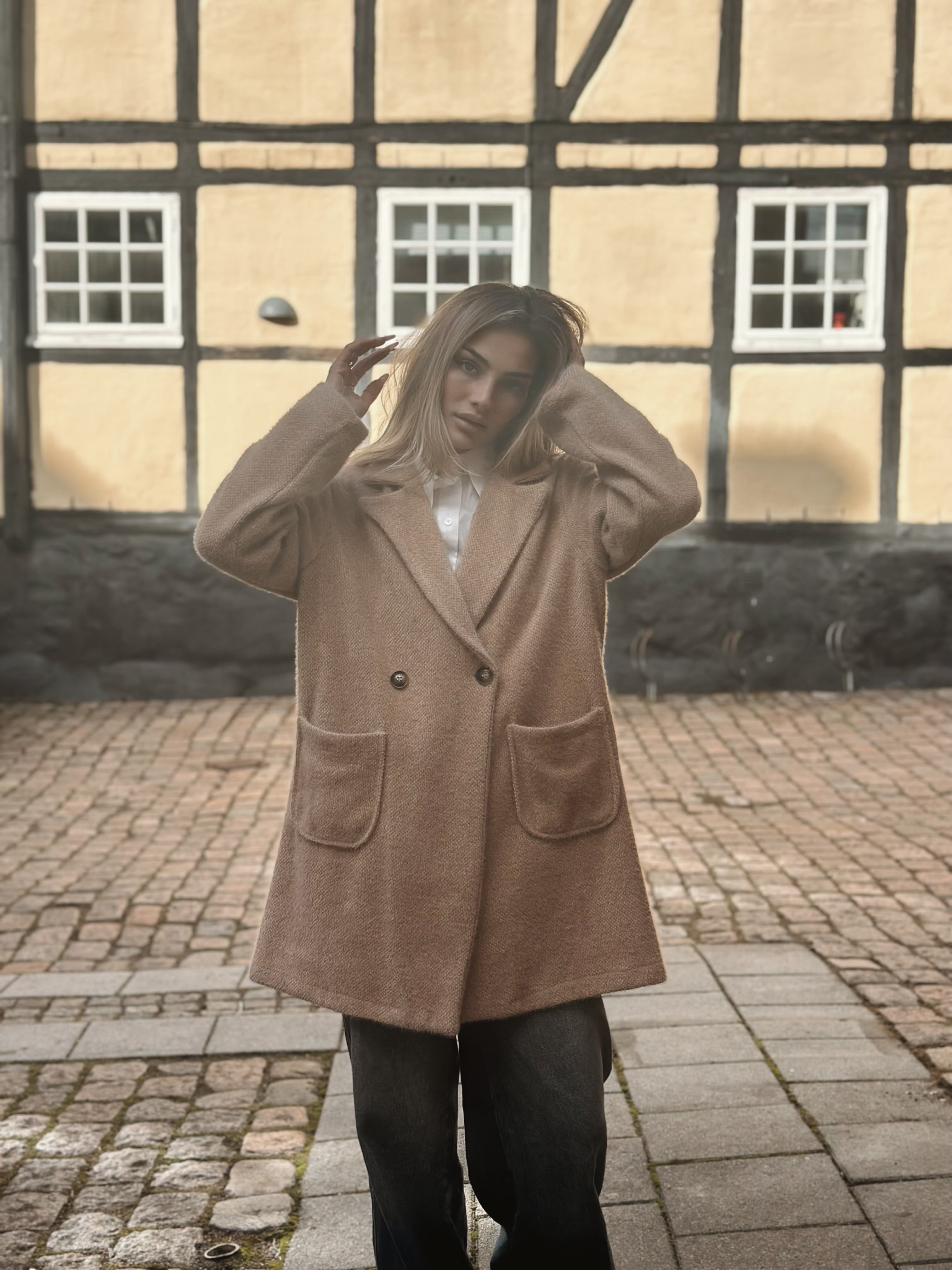 Mysig oversized kappa