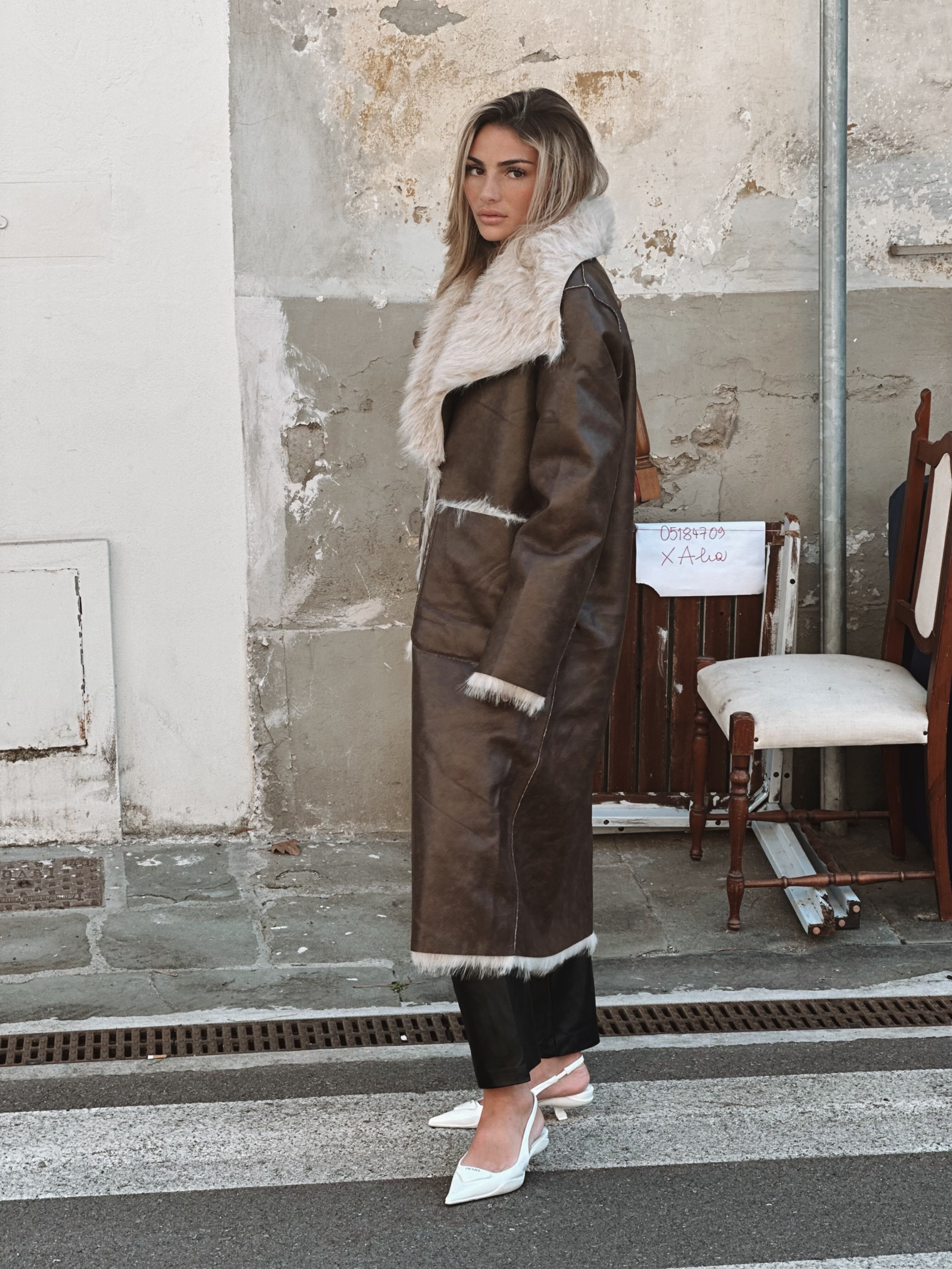 Teddy inside out Faux fur