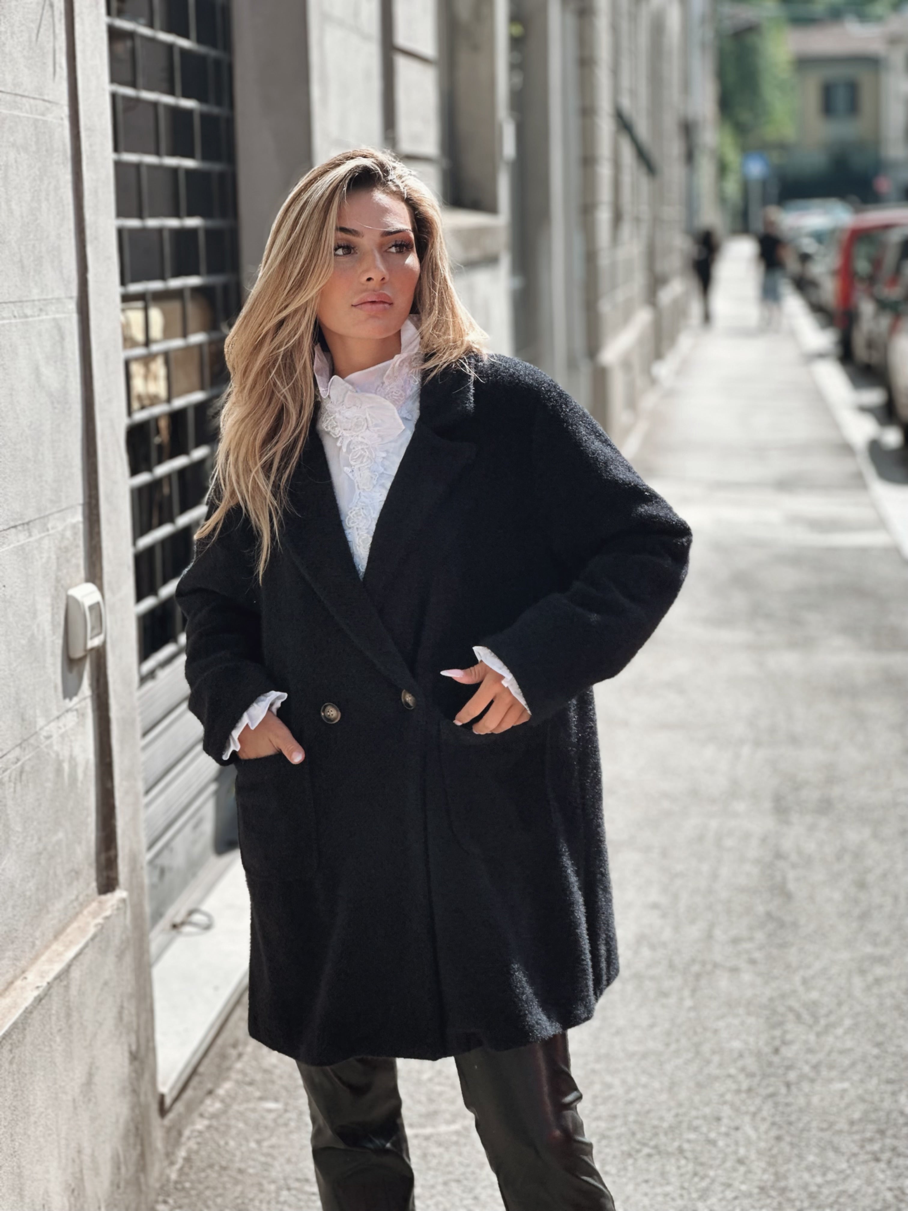 Mysig oversized kappa