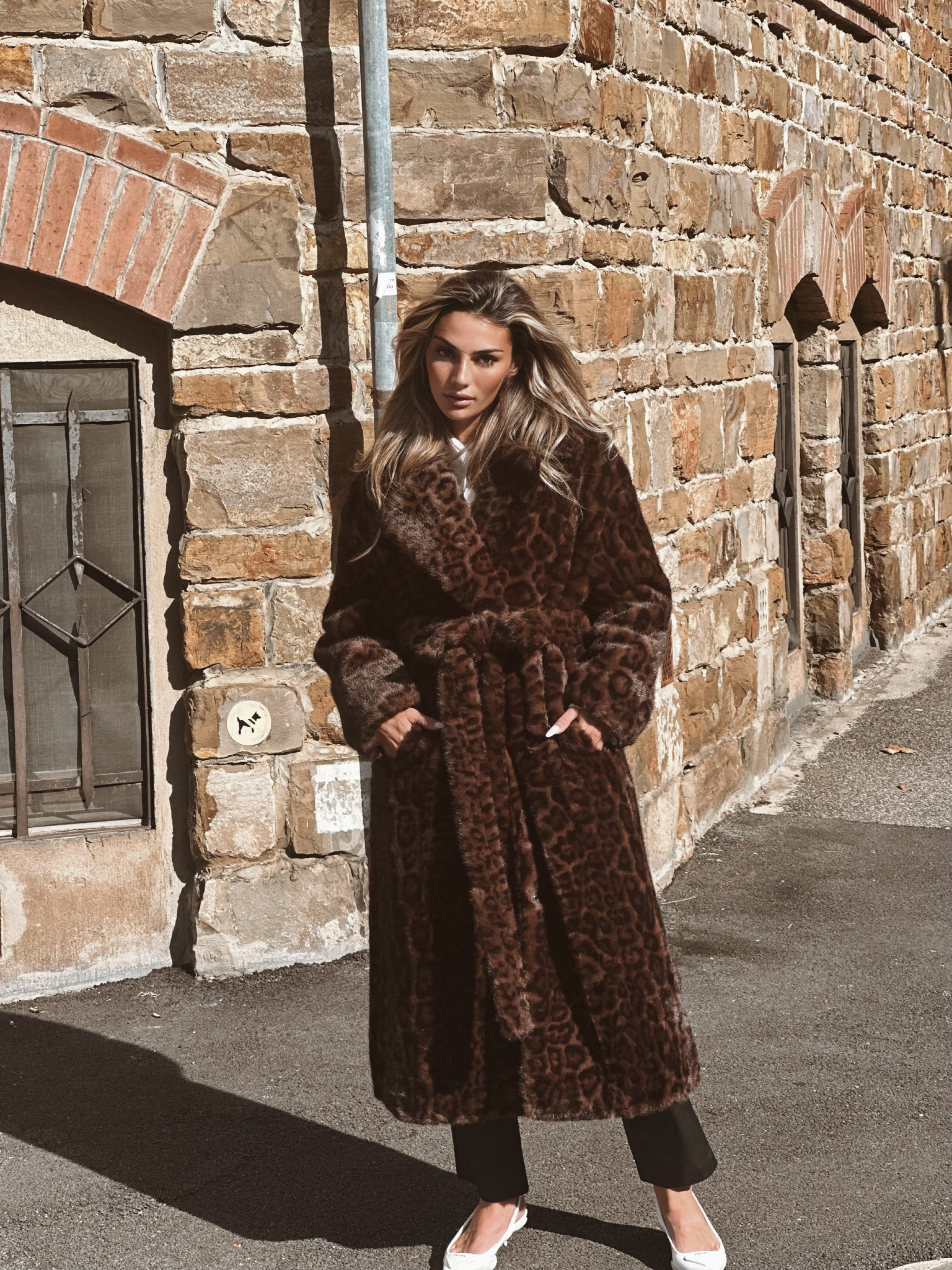 Leo Faux fur Coat